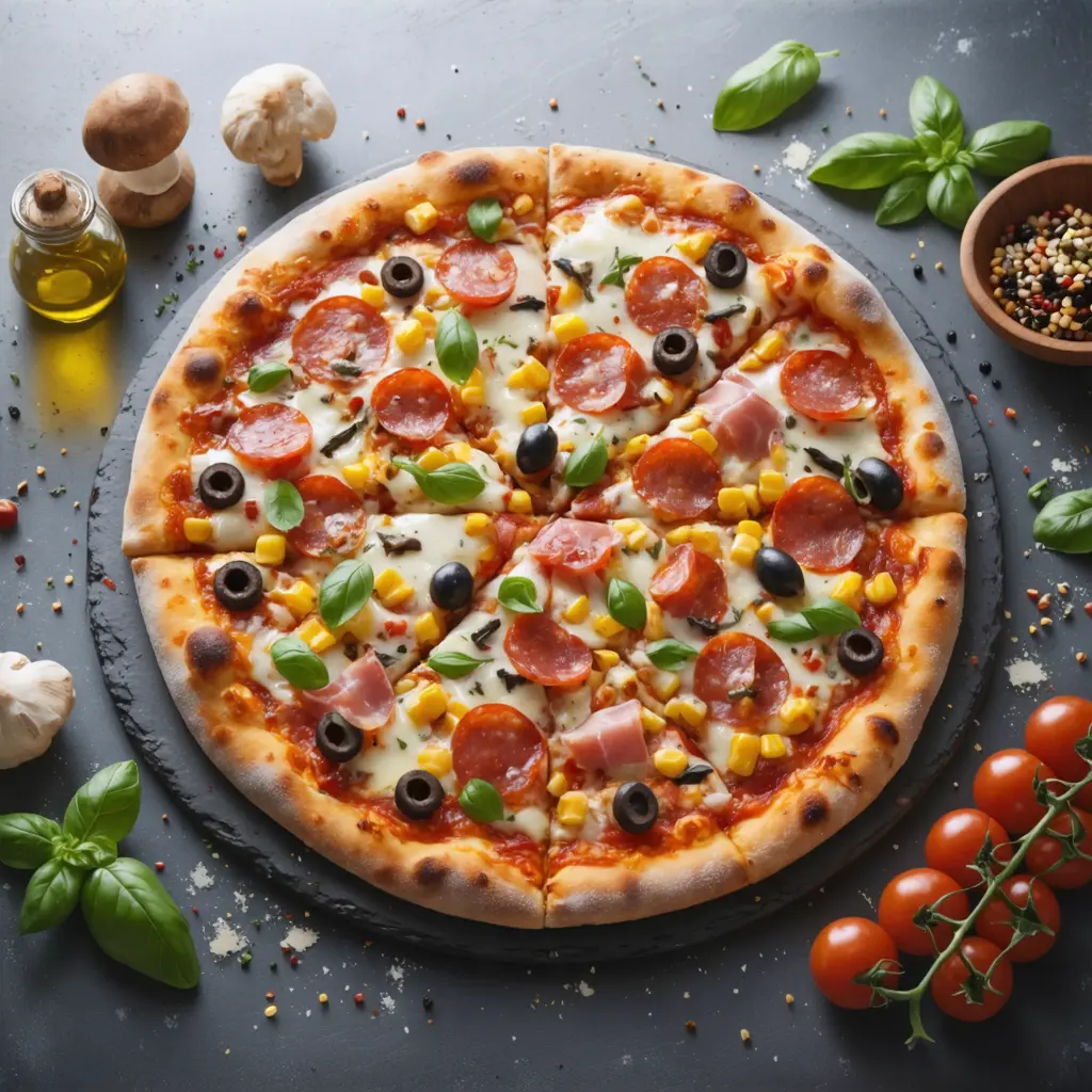 Pizza Quatro Stagioni